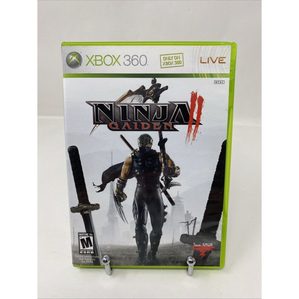 Ninja Gaiden II 2 Xbox 360 Game Complete With Manual